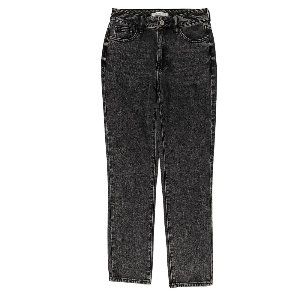 Pacsun Women’s Mom Light Vintage Wash 100% Cotton Denim Jeans Size 24 Inseam 27”
